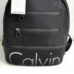 Calvin Klein  Athleisure Large Backpack Handbag Bag Black NWT MSRP$178
